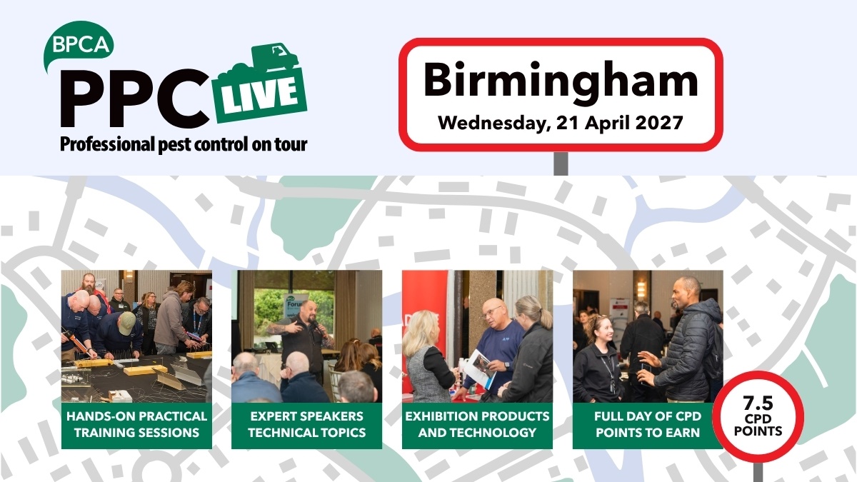 BPCAPPCLiveOnTour2027pestmanagementeventacrosstheUK2